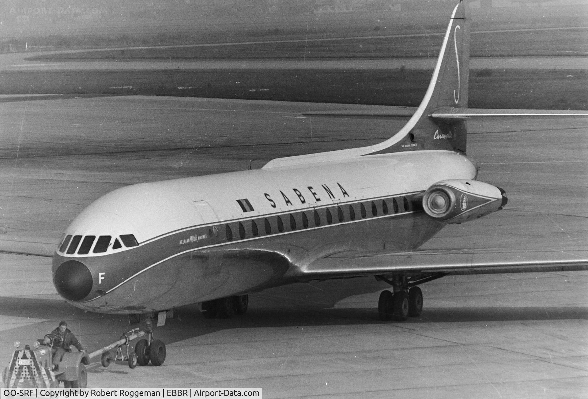 OO-SRF, 1961 Sud Aviation SE-210 Caravelle VI-N C/N 76, 1960's.SABENA.