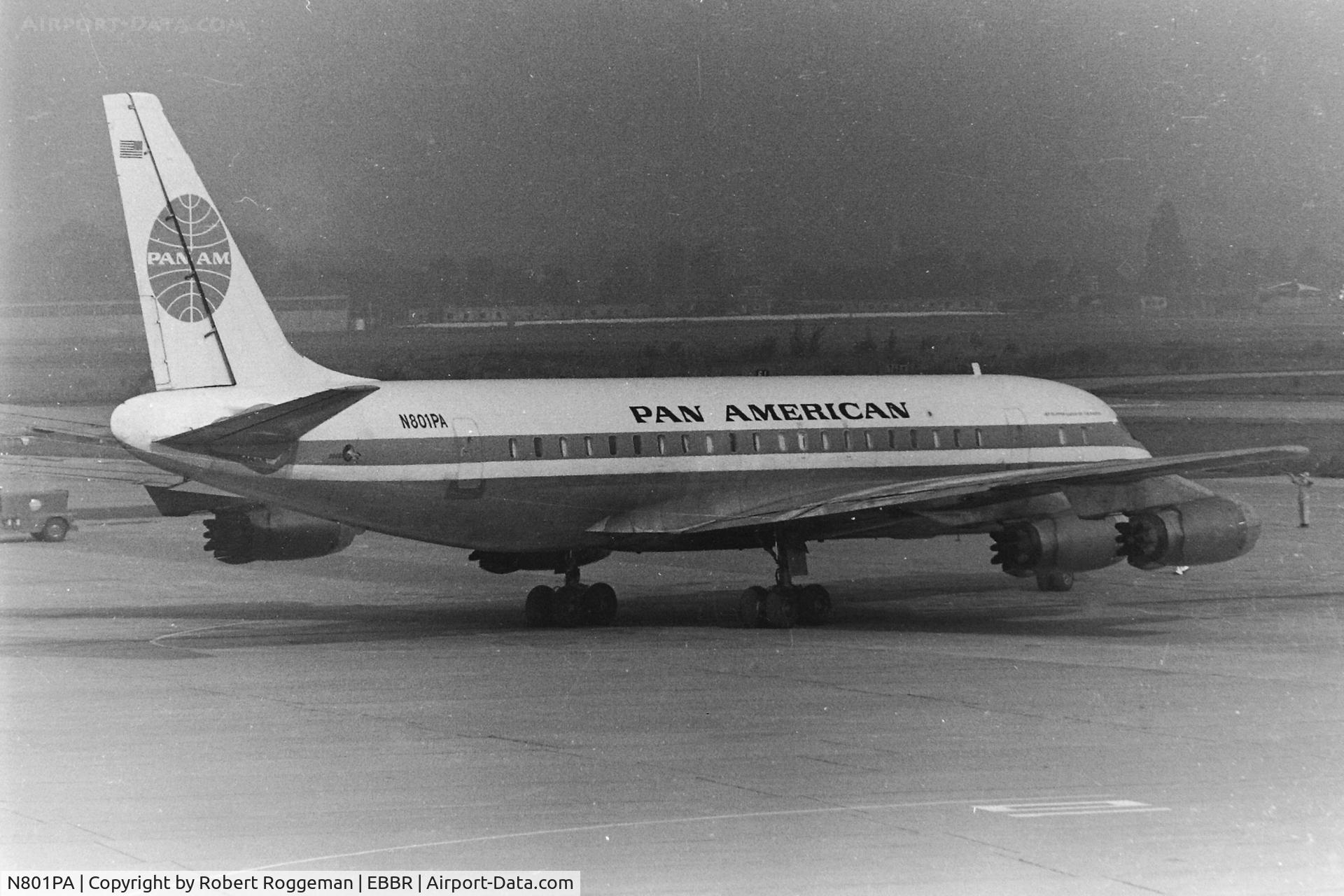 N801PA, 1961 Douglas DC-8-33 C/N 45254, 1960's.PAN AMERICAN.