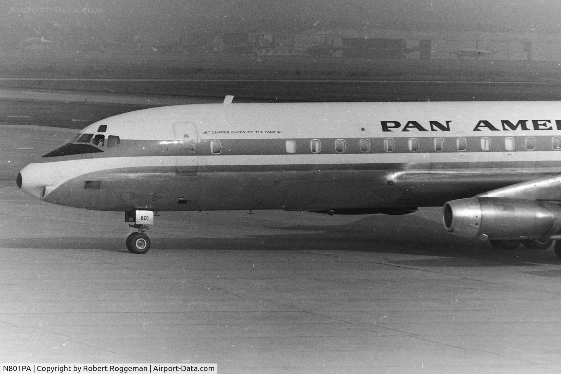 N801PA, 1961 Douglas DC-8-33 C/N 45254, 1960's.PAN AMERICAN.