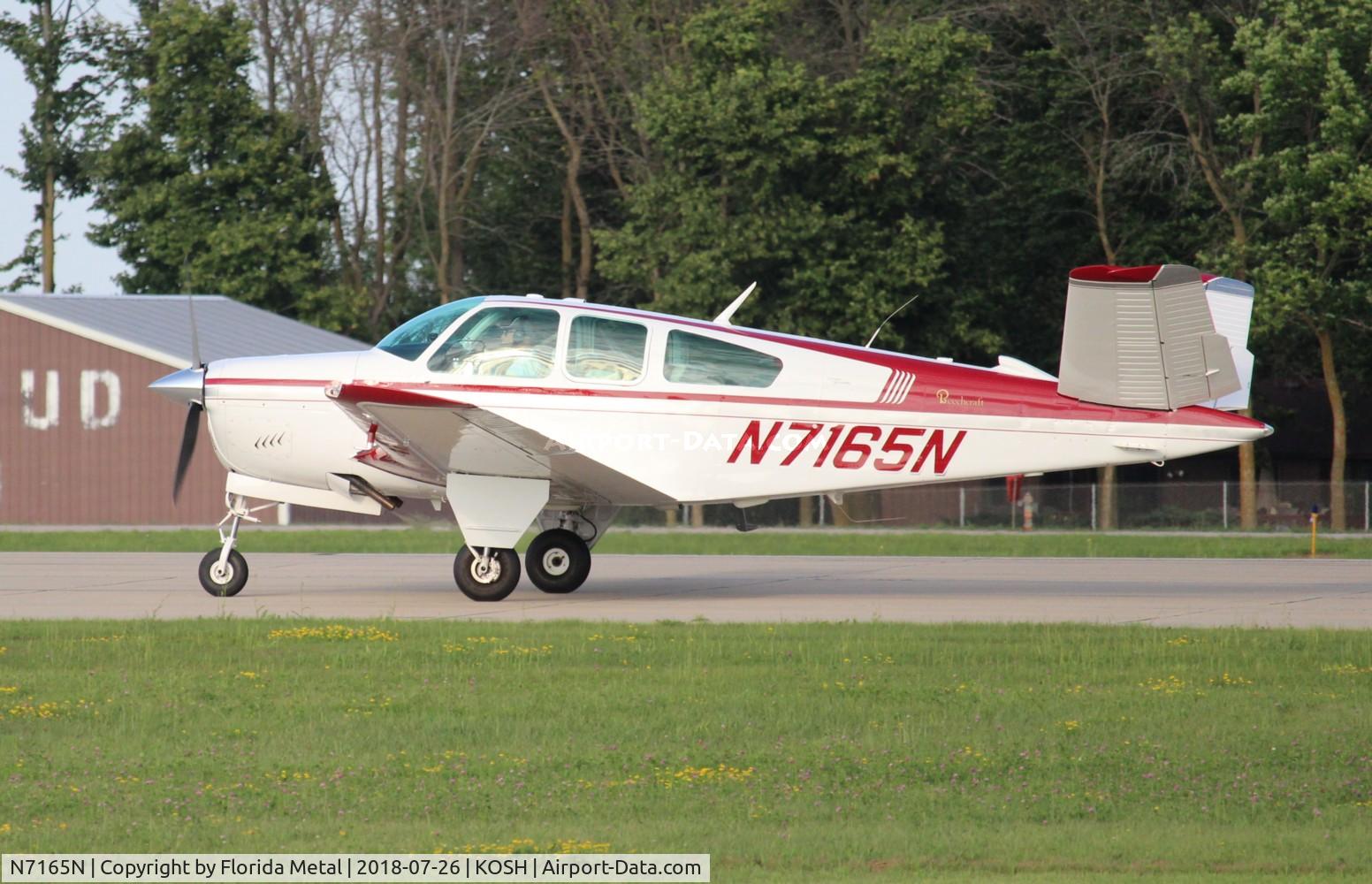 N7165N, 1968 Beech V35A Bonanza C/N D-8692, Bonanza 35
