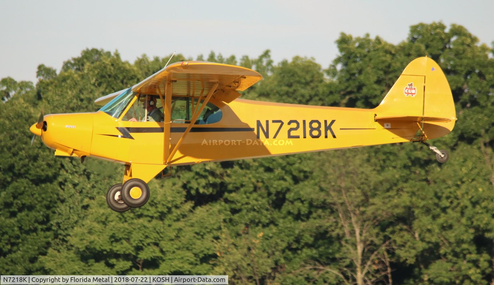N7218K, 1950 Piper PA-18-105 Super Cub C/N 18-102, PA-18
