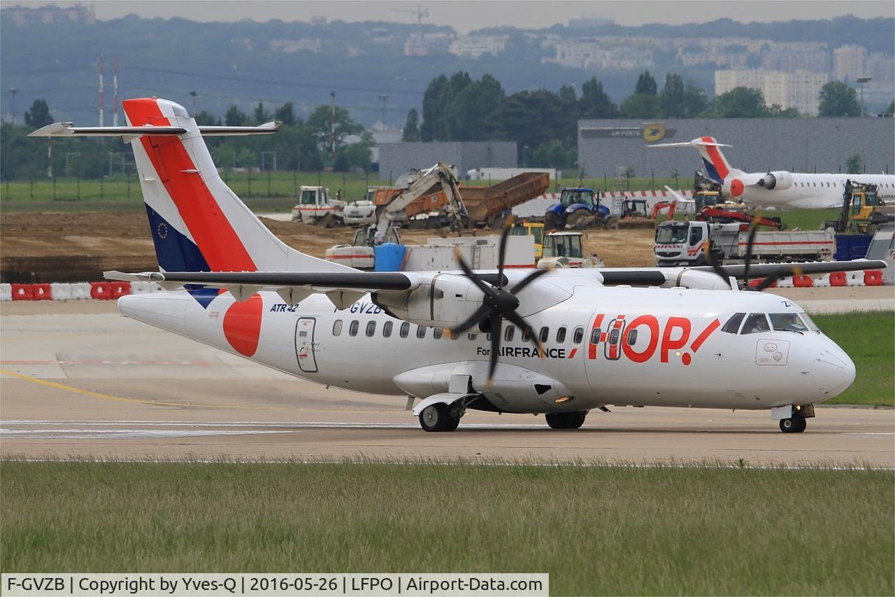 F-GVZB, 1997 ATR 42-500 C/N 524, ATR 42-500, Ready to take off rwy 08, Paris-Orly airport (LFPO-ORY)
