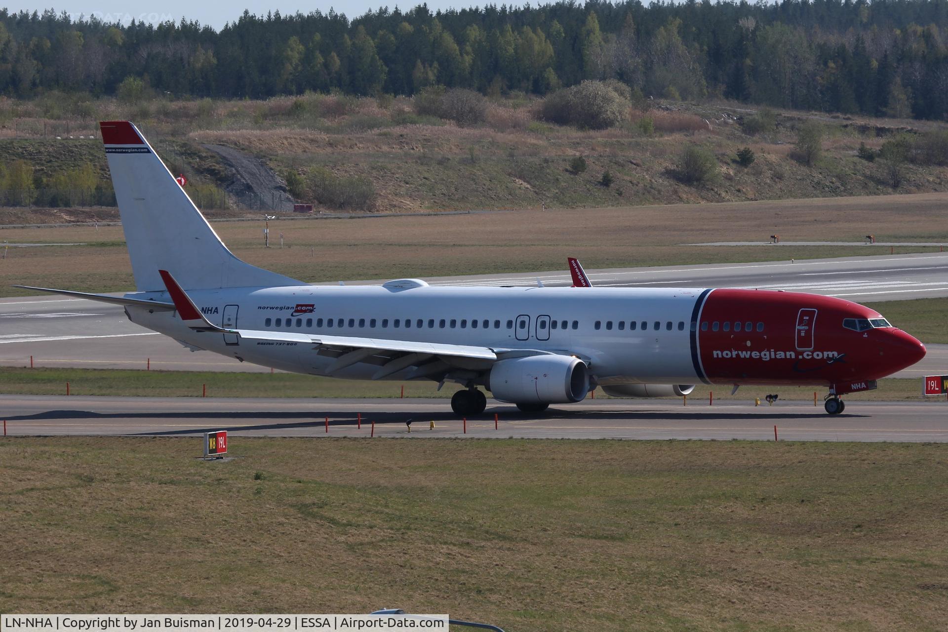 LN-NHA, 2014 Boeing 737-8JP C/N 41129, Norwegian