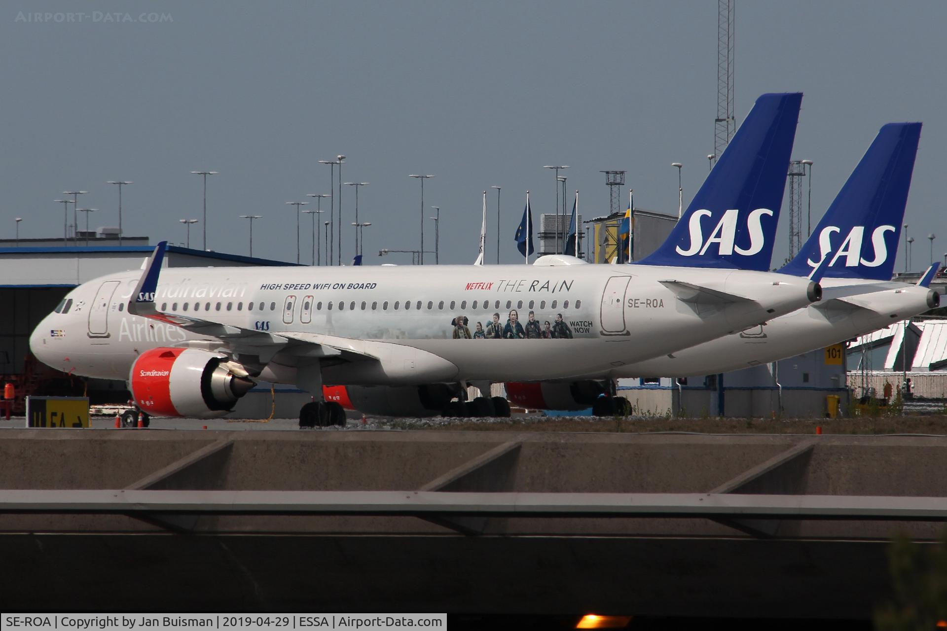 SE-ROA, 2017 Airbus A320-251N C/N 7602, SAS