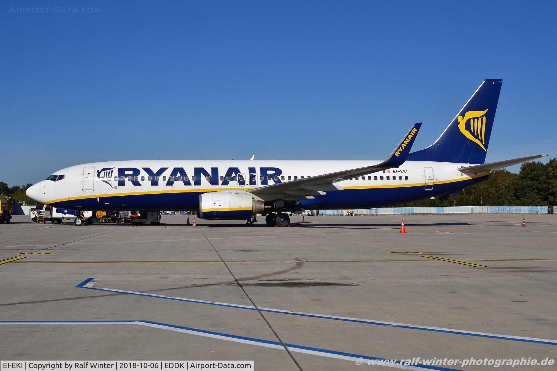 EI-EKI, 2010 Boeing 737-8AS C/N 38496, Boeing 737-9AS(W) - FR RYR Ryanair - 38496 - EI-EKI - 06.10.2018 - CGN