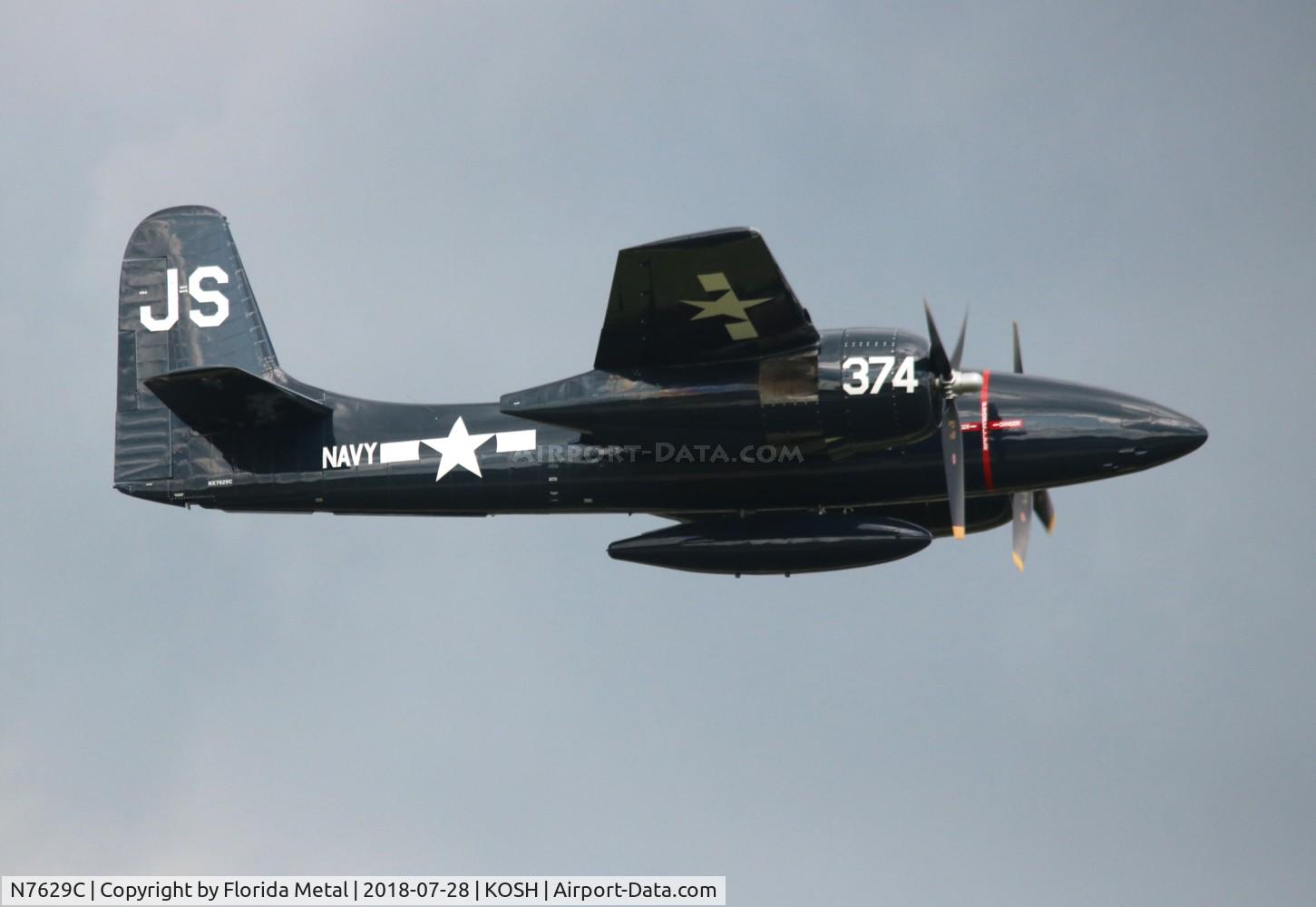 N7629C, 1944 Grumman F7F-3 Tigercat C/N C.116, Tigercat