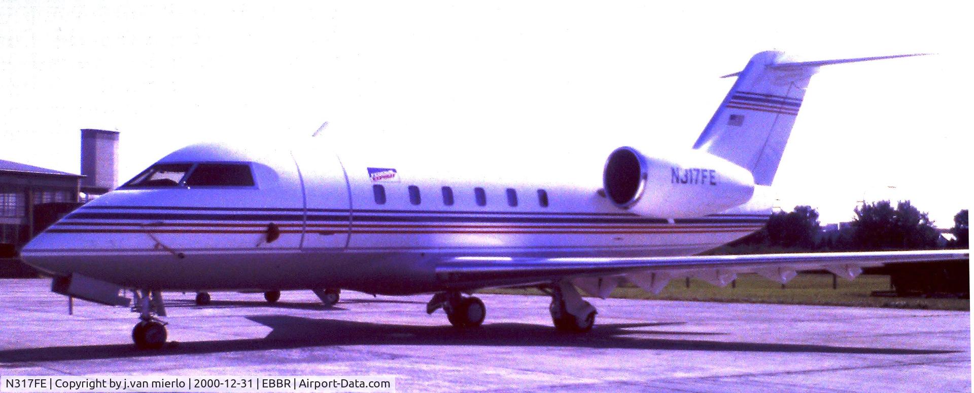 N317FE, Canadair 601 Challenger C/N 00000000, Brussels G.A.T.