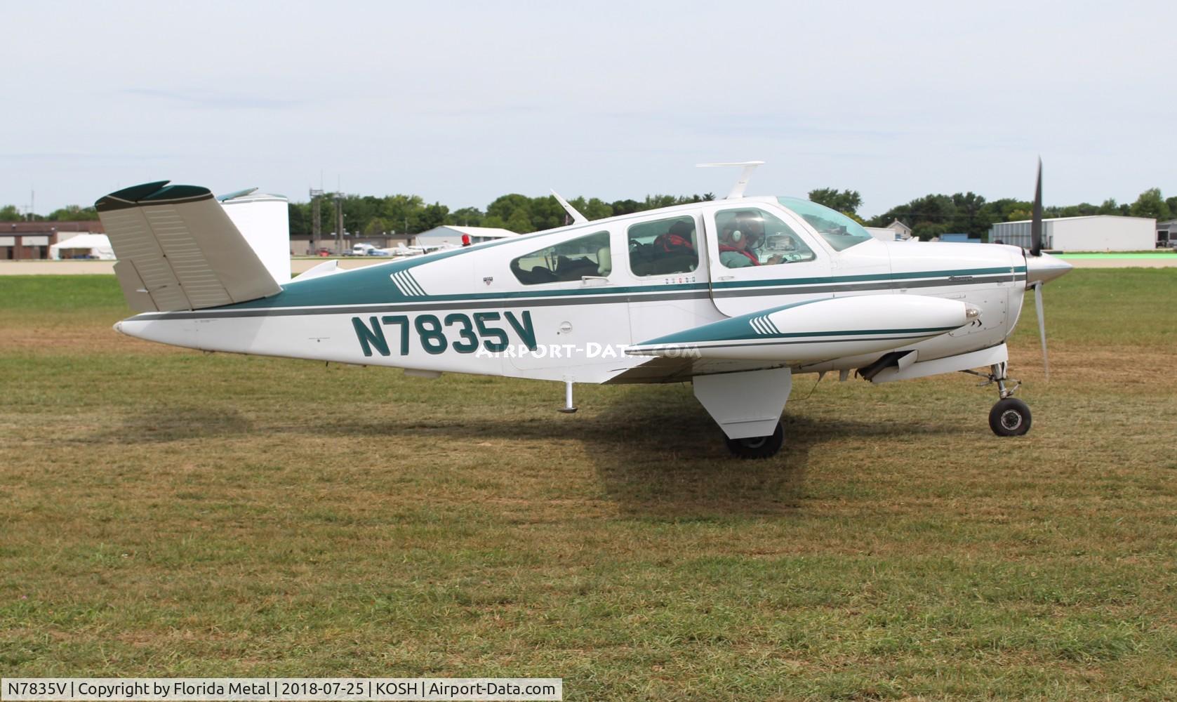 N7835V, 1978 Beech V35B Bonanza C/N D-10155, Bonanza 35