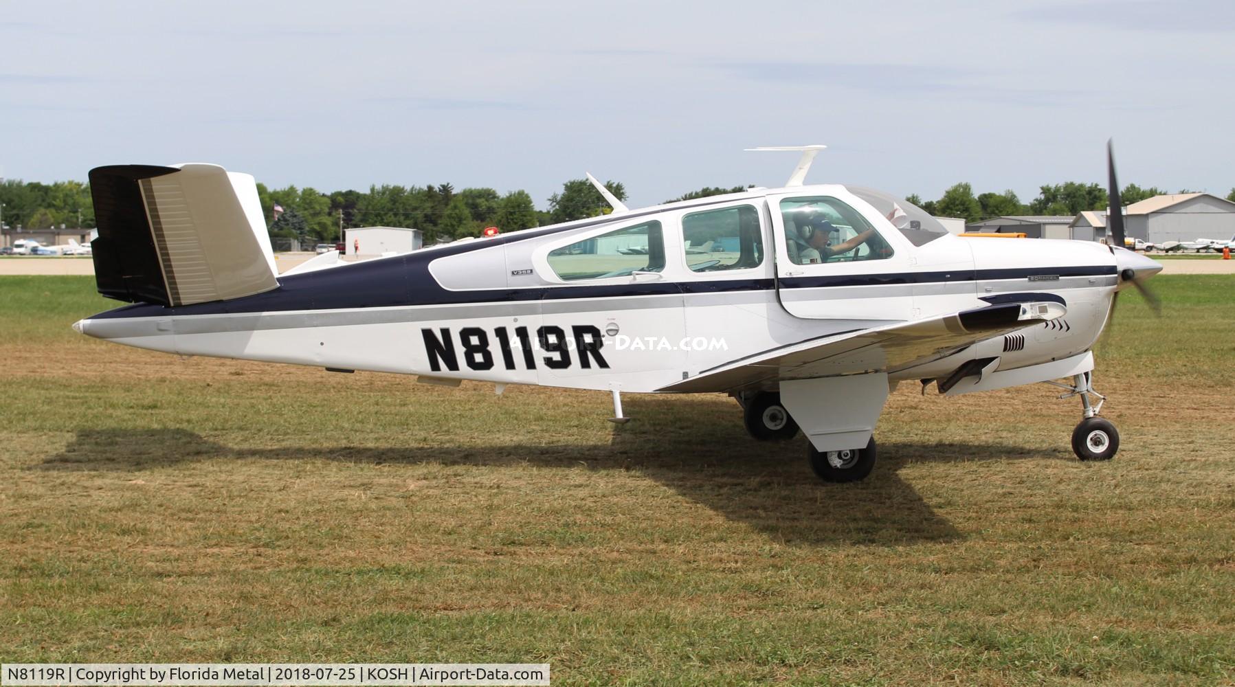 N8119R, 1974 Beech V35B Bonanza C/N D-9655, Bonanza 35