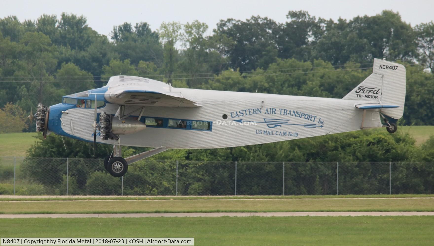 N8407, 1929 Ford 4-AT-E Tri-Motor C/N 69, Ford Trimotor