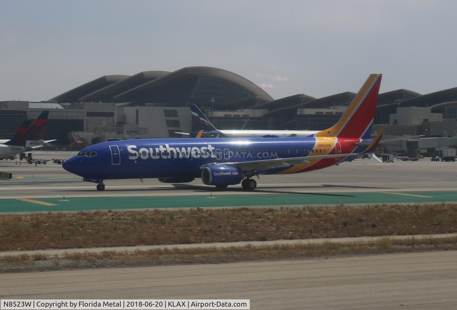 N8523W, 2017 Boeing 737-8H4 C/N 36969, Southwest 737-8H4