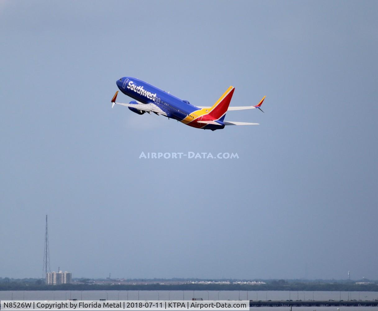 N8526W, 2017 Boeing 737-8H4 C/N 36972, Southwest 737-8H4