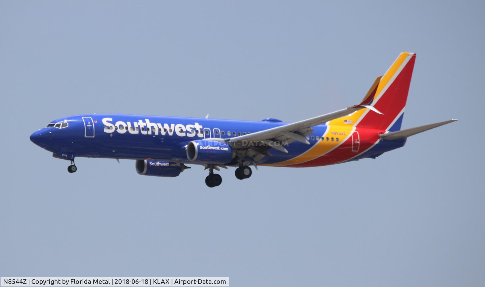 N8544Z, 2017 Boeing 737-8H4 C/N 36926, Southwest 737-8H4