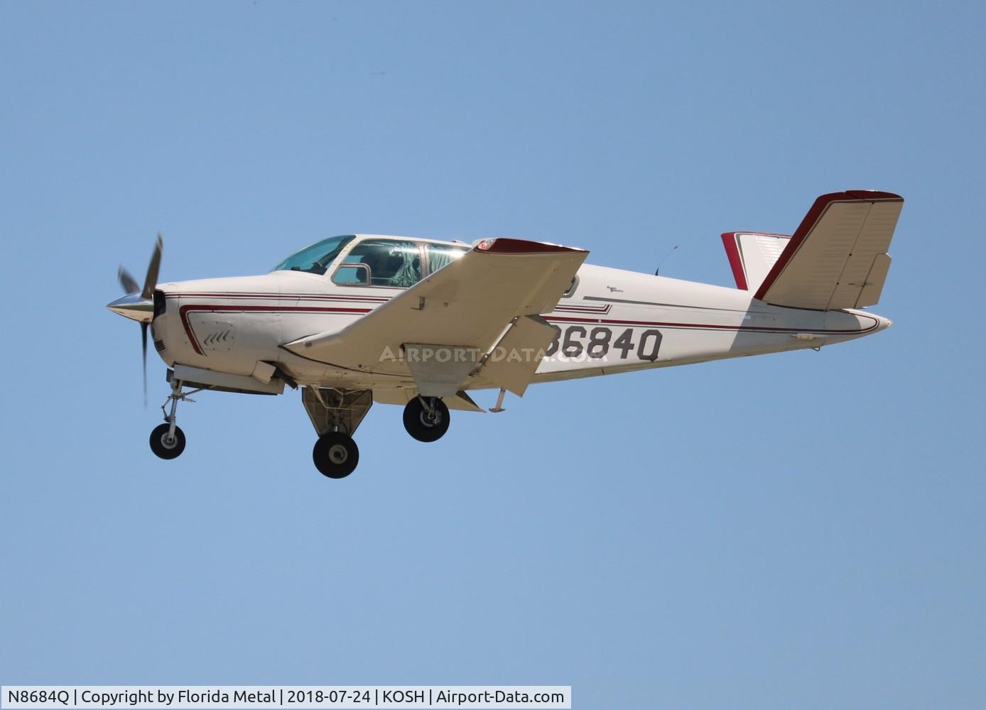 N8684Q, 1964 Beech S35 Bonanza C/N D-7688, Bonanza 35