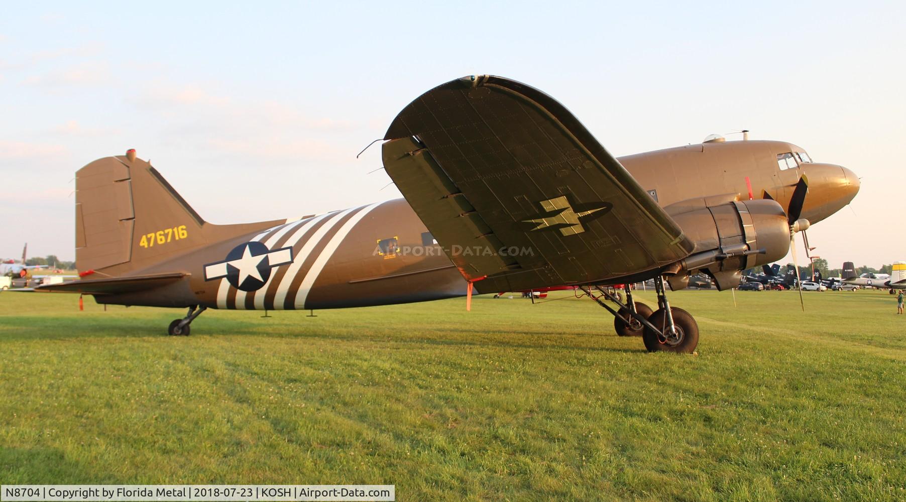 N8704, 1944 Douglas DC3C-S4C4G (TC-47B-30-DK) C/N 33048, Now known as Hairless Joe