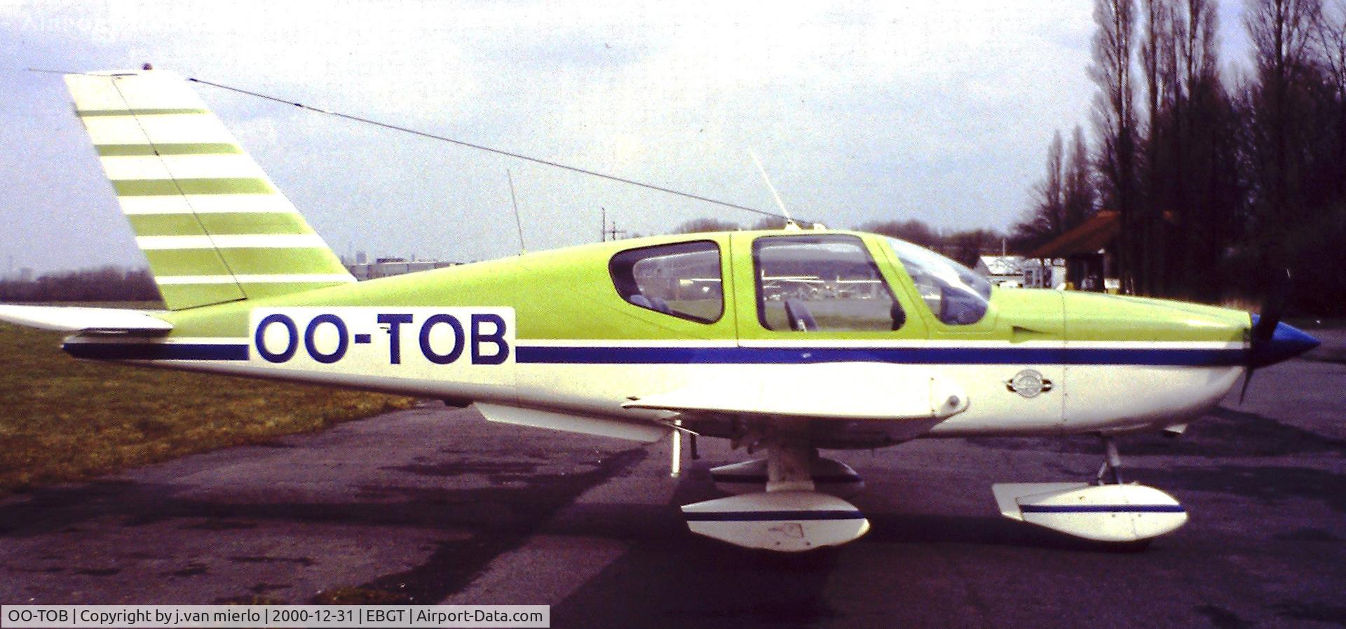 OO-TOB, 1979 Socata TB-10 Tobago C/N 26, Ghent, Belgium'80s