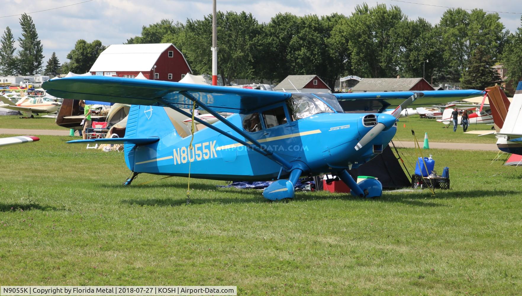 N9055K, 1947 Stinson 108-1 Voyager C/N 108-2055, Stinson 108