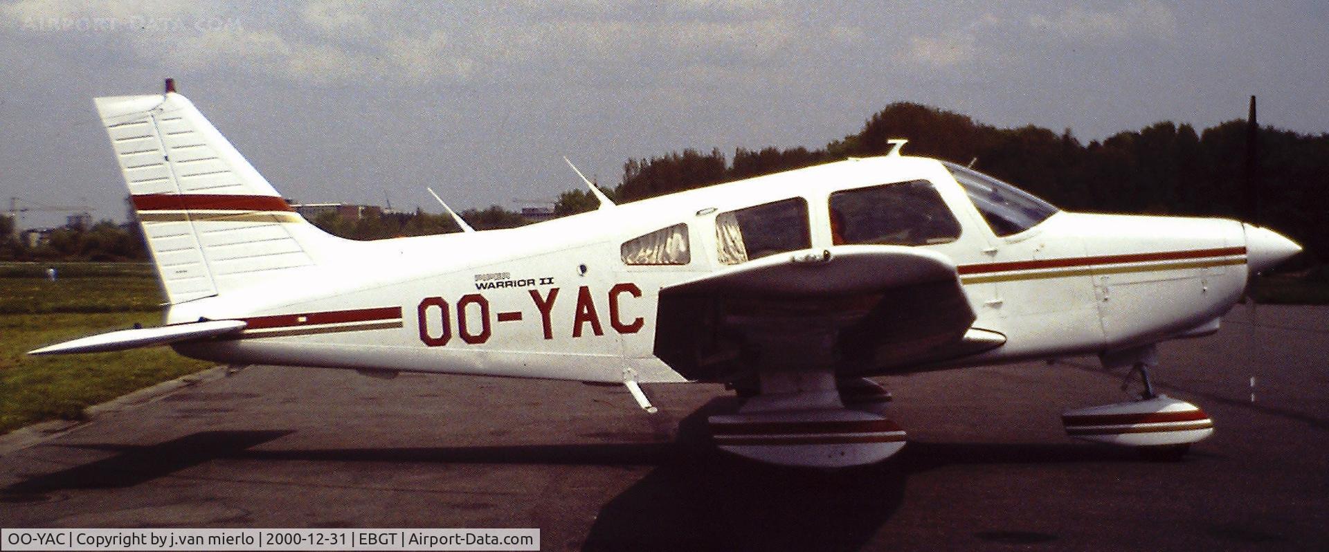 OO-YAC, 1983 Piper PA-28-161 Warrior II C/N 28-8316019, Ghent, Belgium