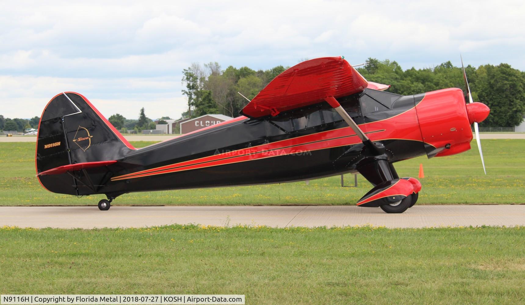 N9116H, 1944 Stinson V77 Reliant C/N 77-315, Stinson V77