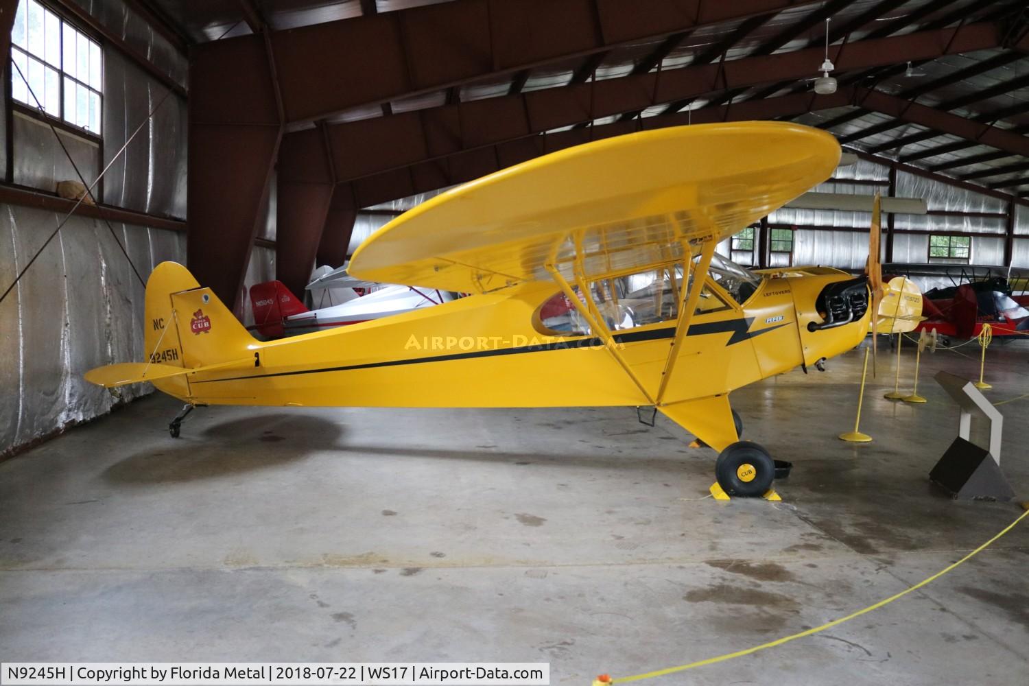 N9245H, 1944 Piper L-4H Grasshopper (J3C-65D) C/N 12113, Piper L-4H