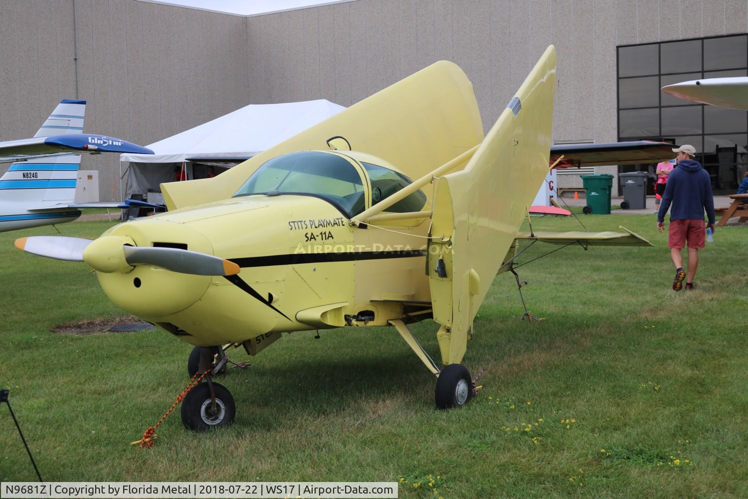 N9681Z, 1964 Stits SA-11A Playmate C/N 64-1, Stits SA-11A