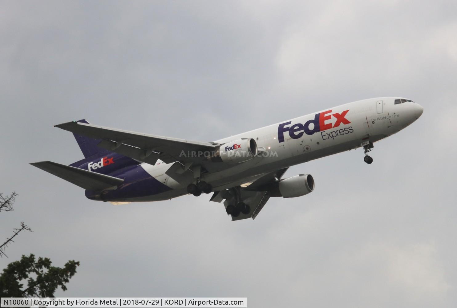 N10060, 1979 McDonnell Douglas MD-10-10F C/N 46970, Fedex