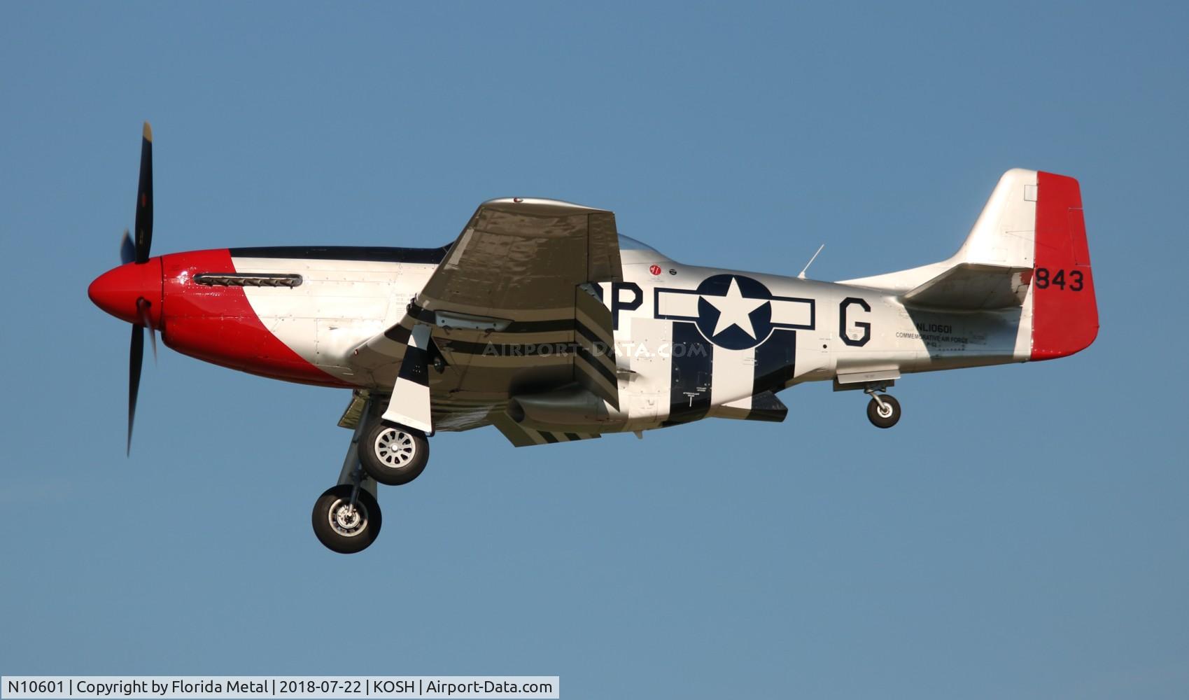 N10601, 1944 North American P-51D Mustang C/N 122-40383, P-51D