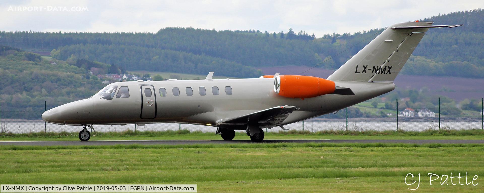 LX-NMX, 2007 Cessna 525B CitationJet CJ3 C/N 525B-0178, @ Dundee