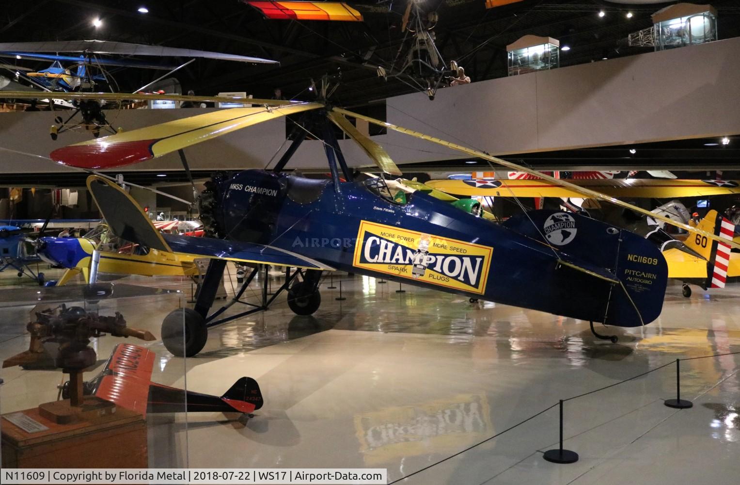 N11609, 1931 Pitcairn-Cierva PCA-2 C/N B-27, Pitcairn PCA-2