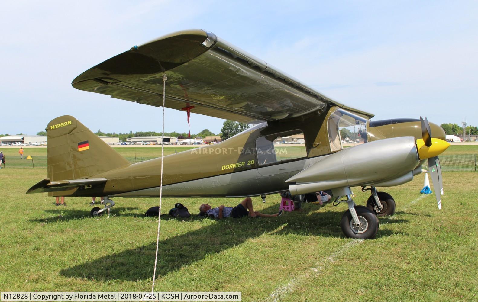 N12828, 1961 Dornier Do-28A-1 C/N 3023, DO-28A