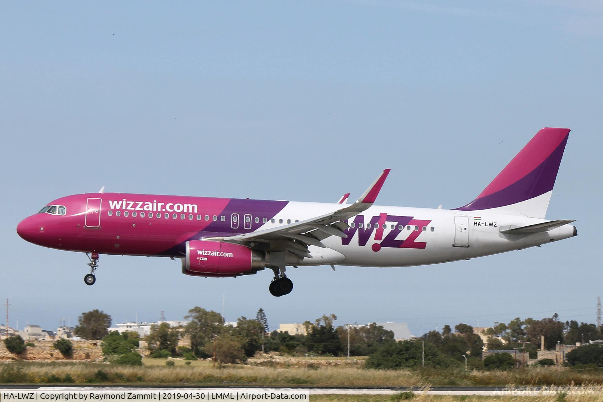 HA-LWZ, 2014 Airbus A320-232 C/N 6086, A320 HA-LWZ Wizz Air