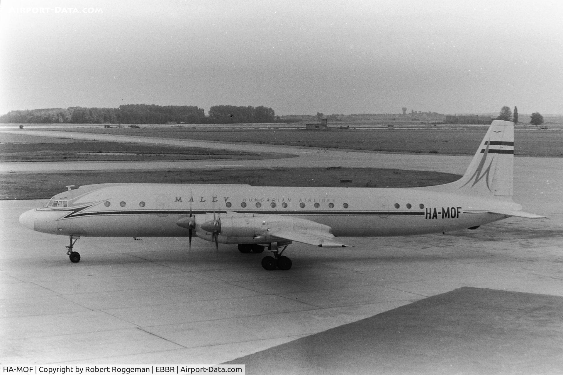 HA-MOF, 1963 Ilyushin IL-18V C/N 183006301, 1960's.MALEV.