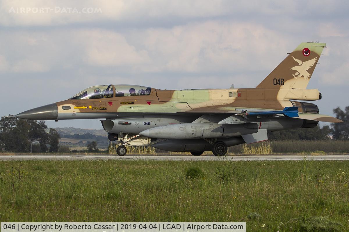 046, General Dynamics F-16D Barak C/N 4K-11, Iniochos 2019