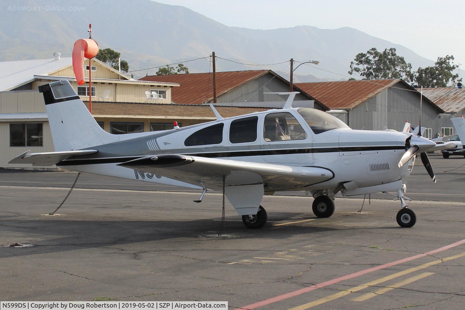 N599DS, 1967 Beech E33A Bonanza C/N CE-182, 1967 Beech E33A BONANZA, Continental IO-520 285 Hp