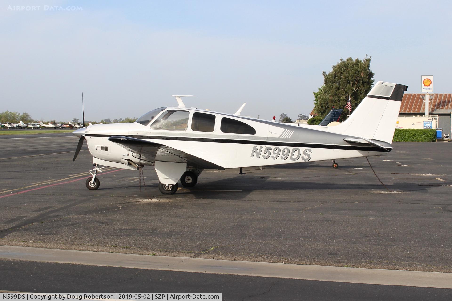 N599DS, 1967 Beech E33A Bonanza C/N CE-182, 1967 Beech E33A BONANZA, Continental IO-520 285 Hp