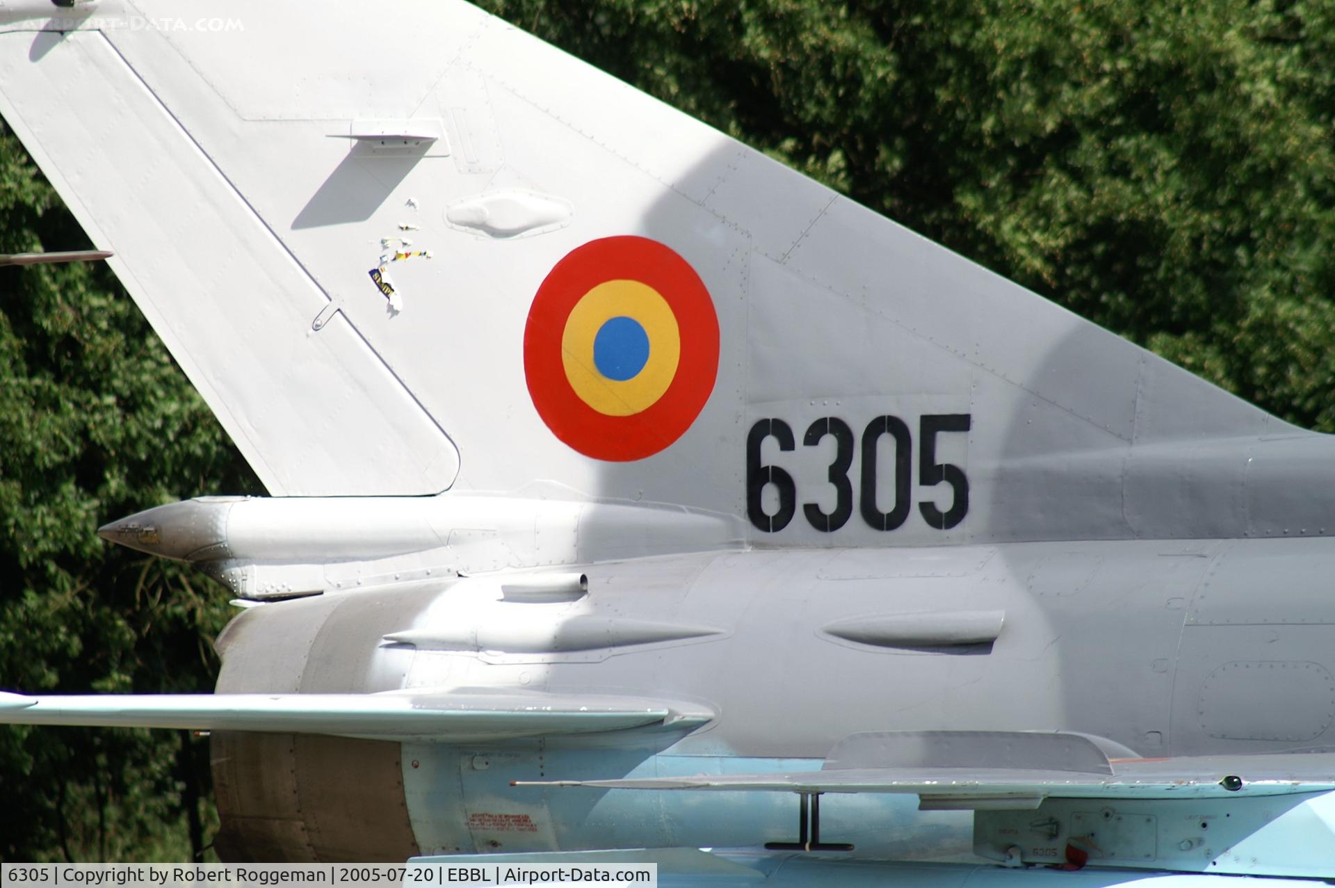 6305, Mikoyan-Gurevich MiG-21MF-75 Lancer C C/N 96006305/0507, SPOTTERSDAY.