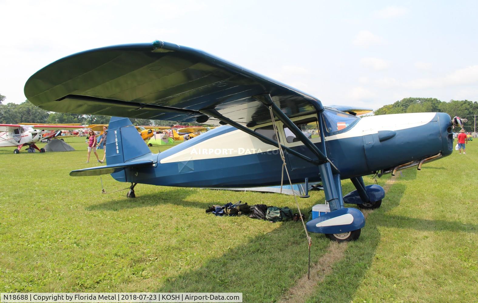 N18688, 1939 Fairchild 24R-46 C/N W-101, Fairchild 24R