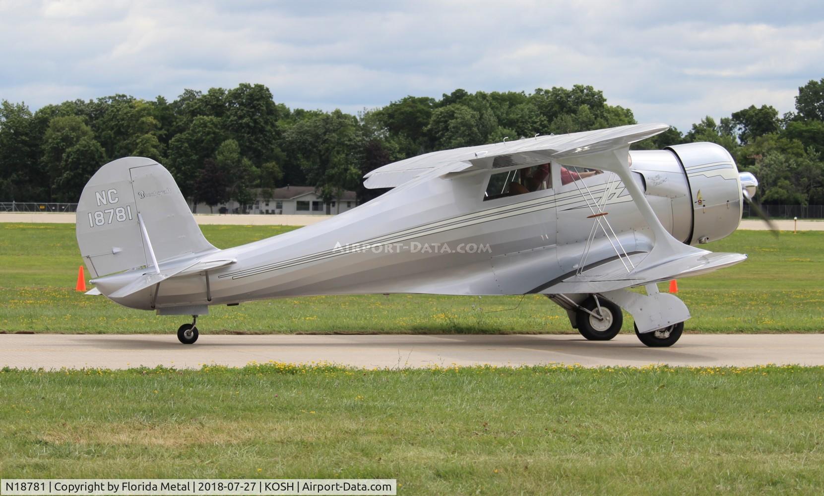 N18781, 1938 Beech F17D Staggerwing C/N 204, Staggerwing