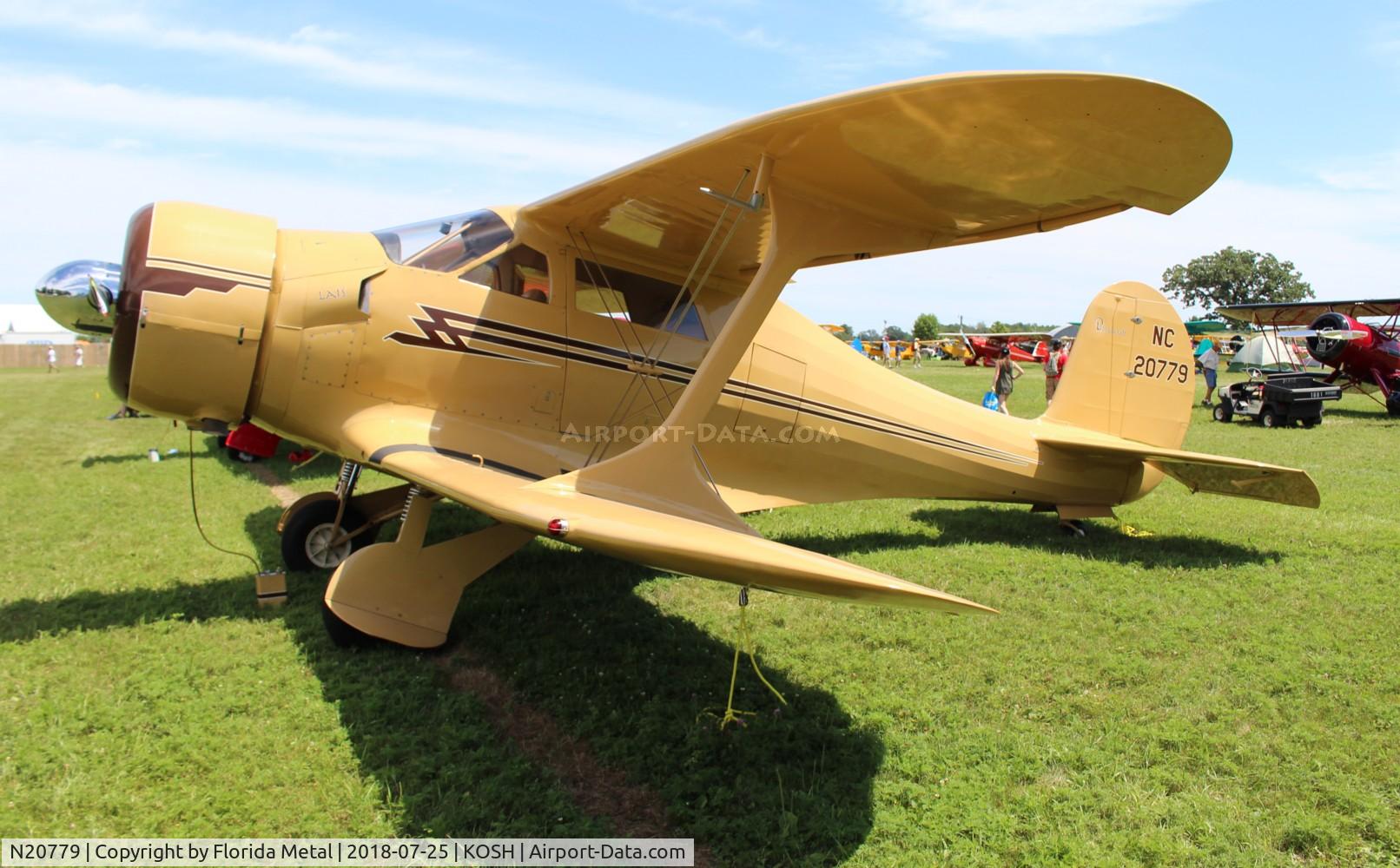 N20779, 1940 Beech D17S Staggerwing C/N 398, Staggerwing