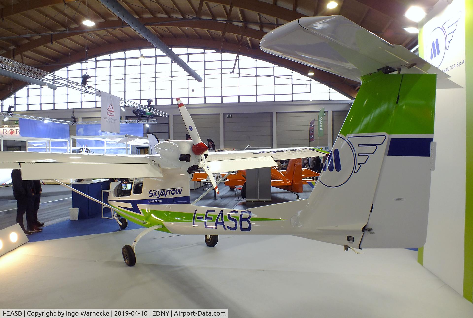 I-EASB, Iniziative Industriali Italiane Sky Arrow LSA C/N Not found I-EASB, Magnaghi Aeronautica Skyarrow LSA at the AERO 2019, Friedrichshafen