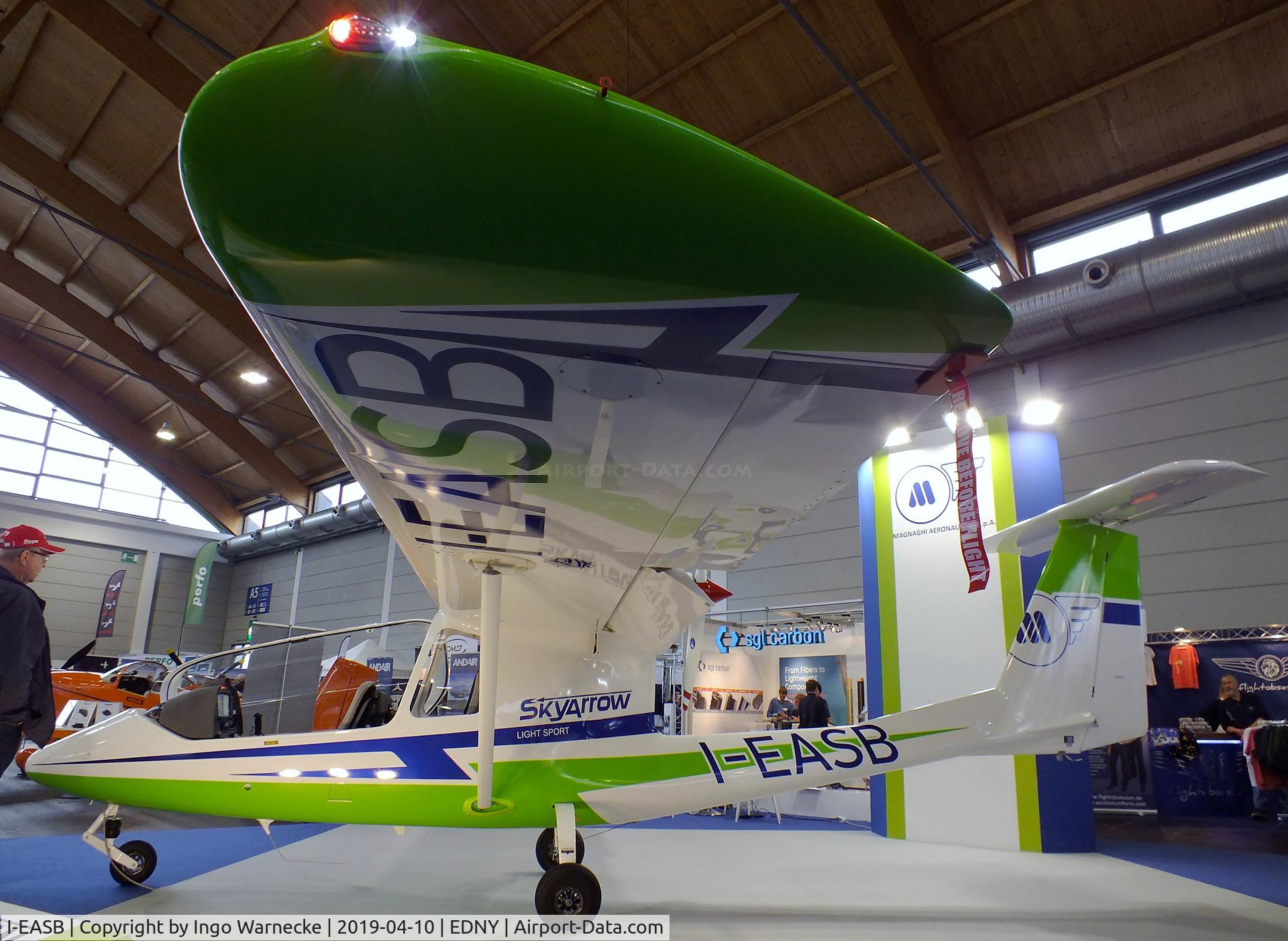 I-EASB, Iniziative Industriali Italiane Sky Arrow LSA C/N Not found I-EASB, Magnaghi Aeronautica Skyarrow LSA at the AERO 2019, Friedrichshafen