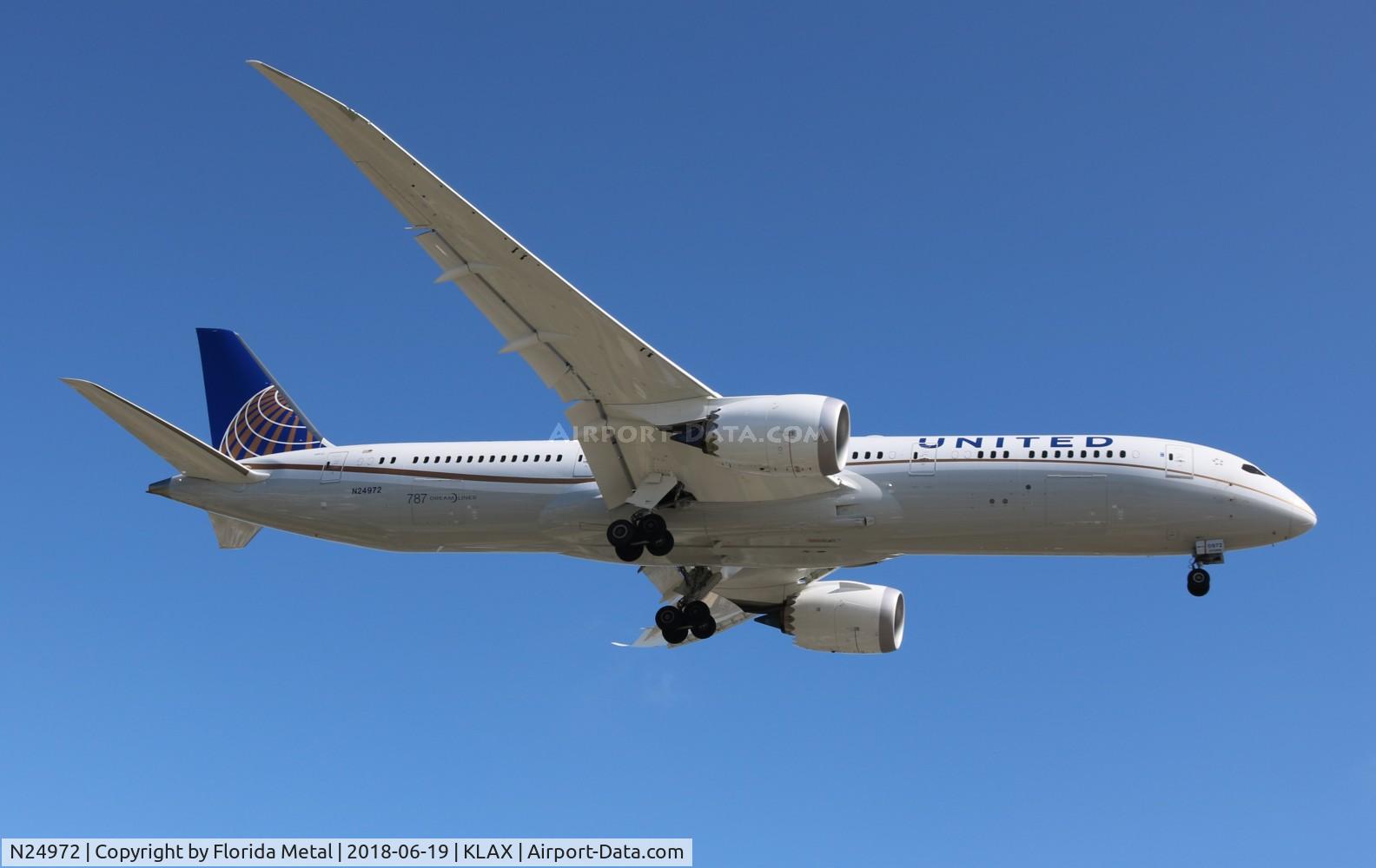 N24972, 2018 Boeing 787-9 Dreamliner C/N 40939, United