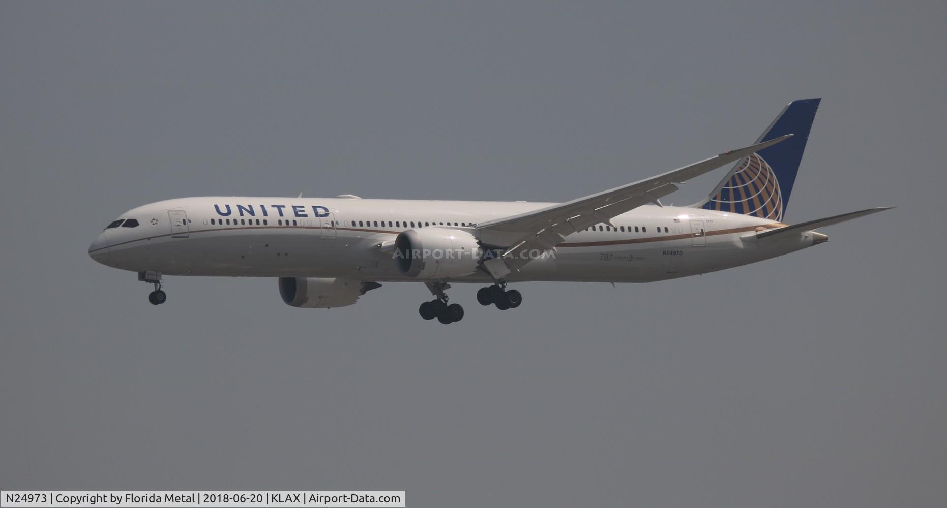 N24973, 2018 Boeing 787-9 Dreamliner Dreamliner C/N 40941, United