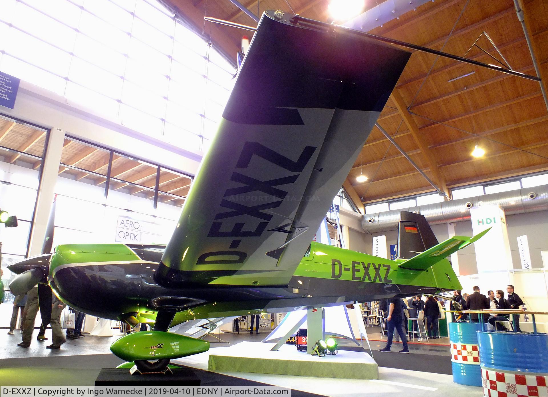 D-EXXZ, Extra EA-330SC C/N SC083, Extra EA-330SC at the AERO 2019, Friedrichshafen