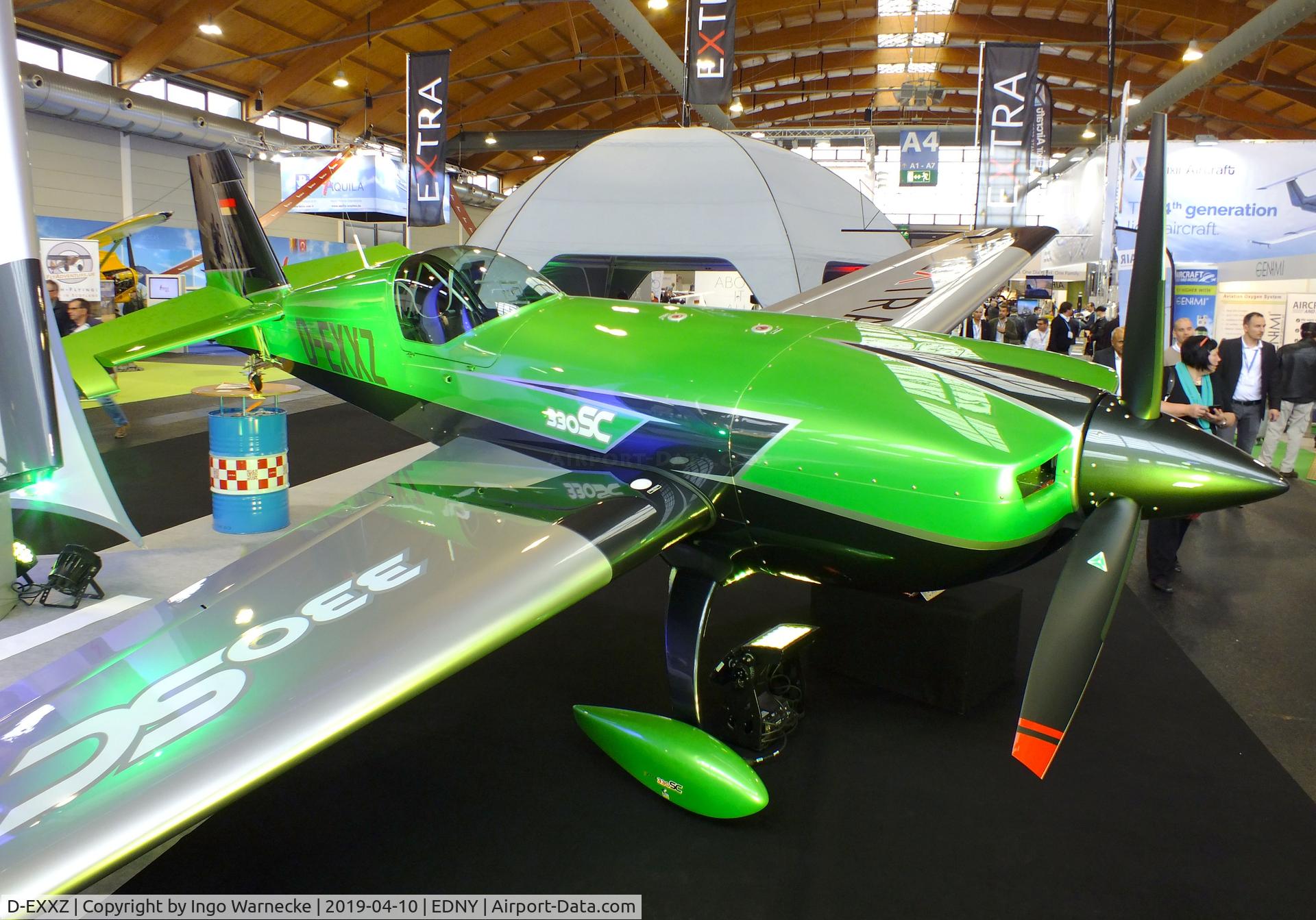 D-EXXZ, Extra EA-330SC C/N SC083, Extra EA-330SC at the AERO 2019, Friedrichshafen