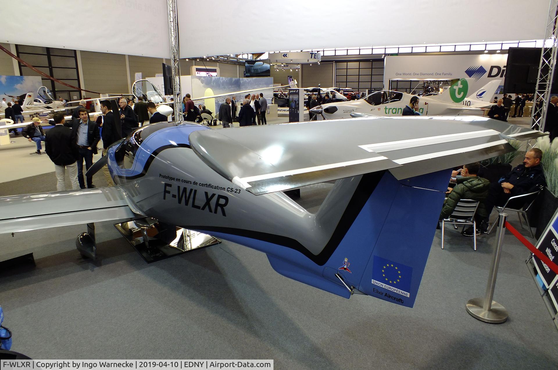 F-WLXR, 2017 Elixir Aircraft Elixir C/N Not found F-WLXR, Elixir Aircraft Elixir at the AERO 2019, Friedrichshafen