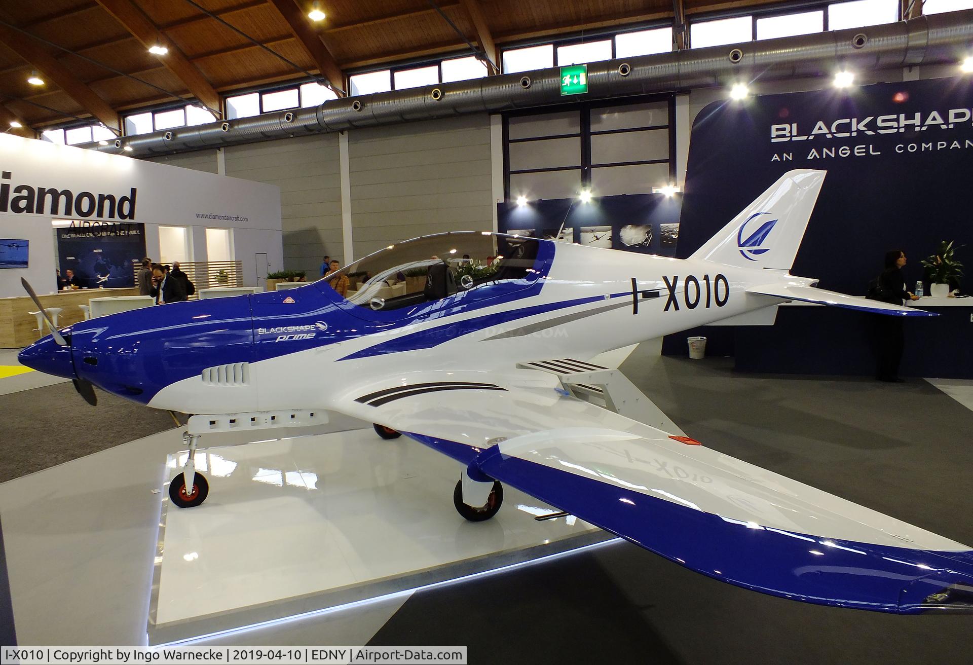 I-X010, 2014 Blackshape Prime BS-100 C/N BPU018-14, Blackshape Prime BS-100 at the AERO 2019, Friedrichshafen