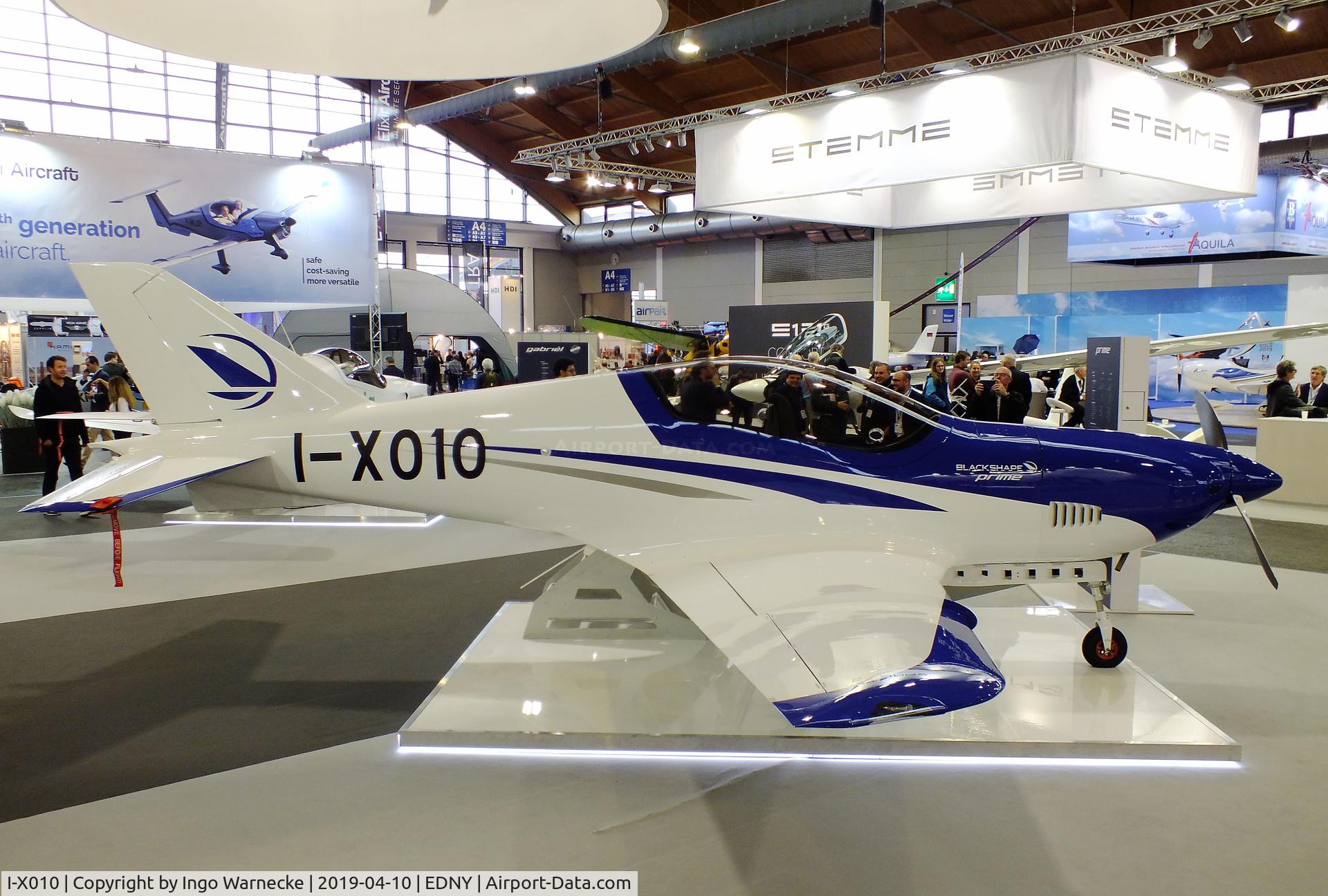 I-X010, 2014 Blackshape Prime BS-100 C/N BPU018-14, Blackshape Prime BS-100 at the AERO 2019, Friedrichshafen