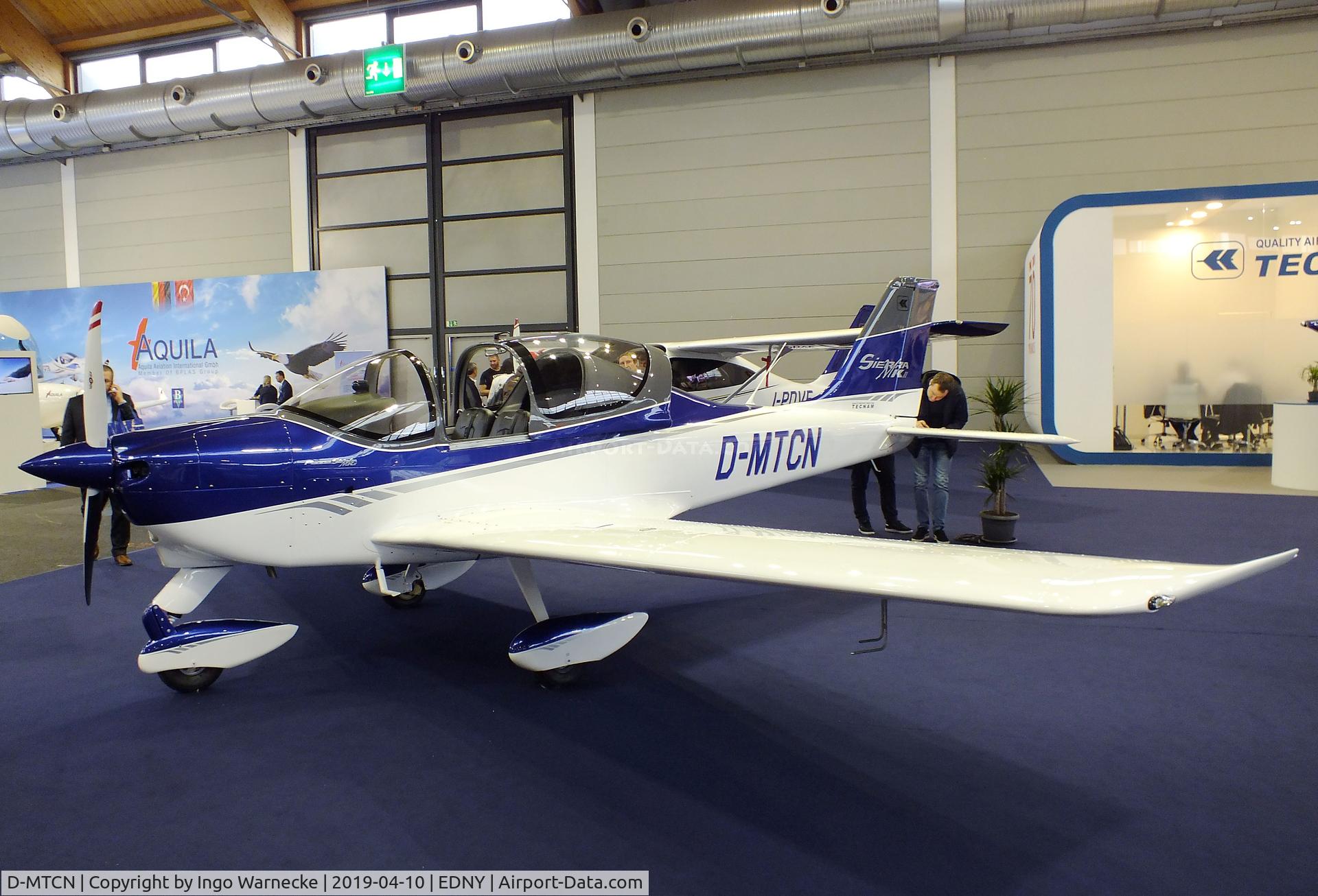 D-MTCN, Tecnam P-2002 Sierrra Mk.II C/N unknown_d-mtcn, Tecnam P2002 Sierra Mk.II at the AERO 2019, Friedrichshafen