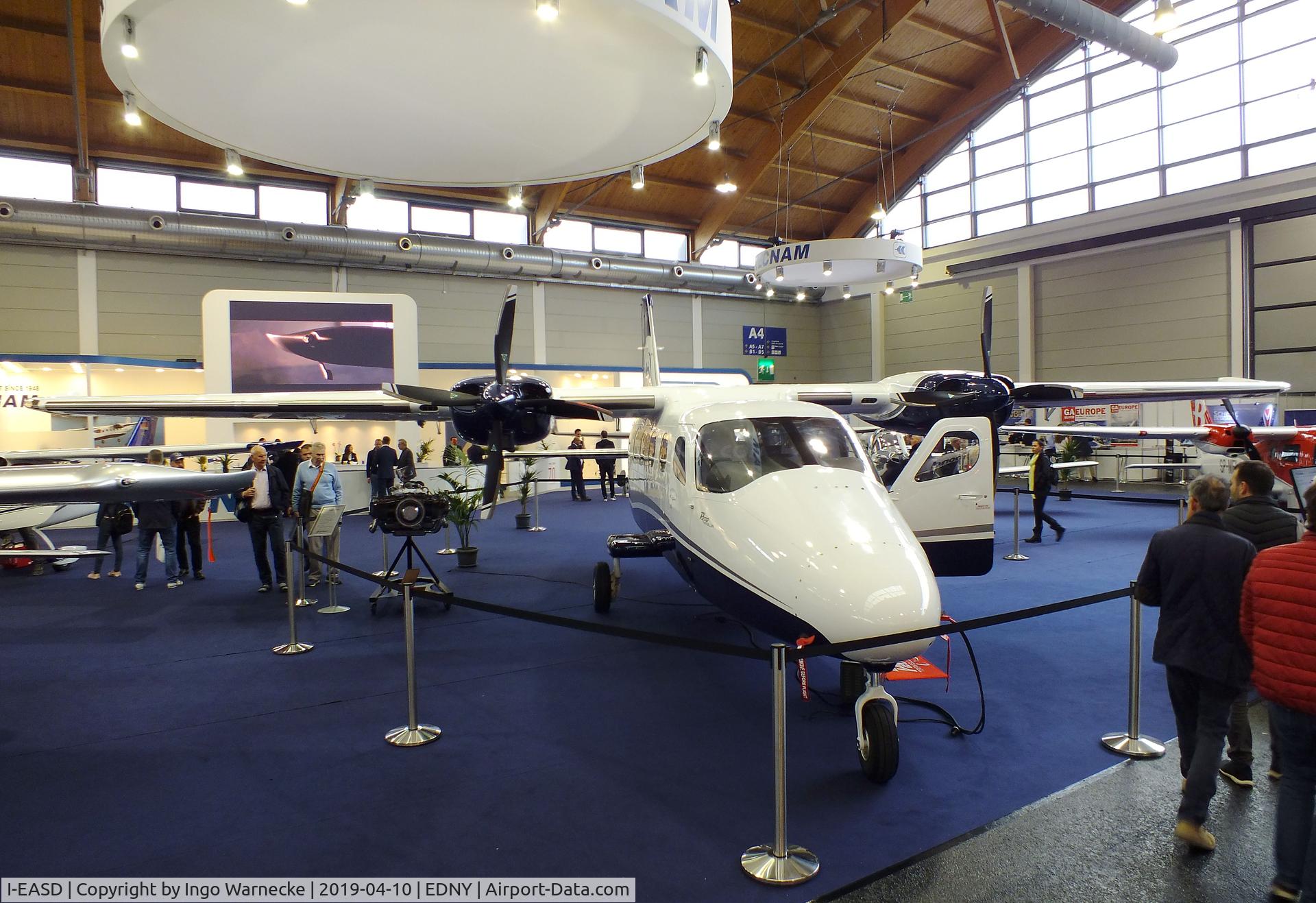I-EASD, Tecnam P-2012 Traveller C/N Not found I-EASD, Tecnam P2012 Traveller at the AERO 2019, Friedrichshafen